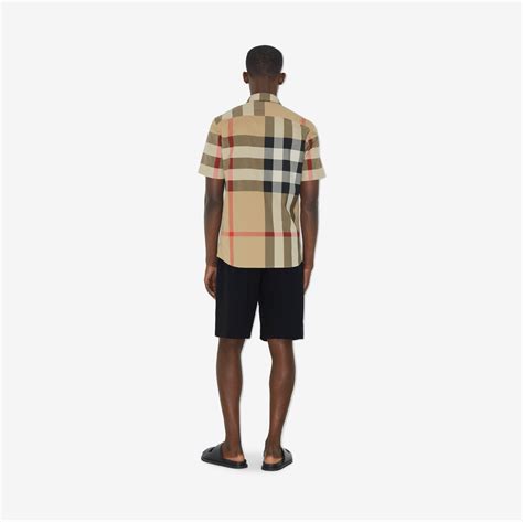 burberry check cotton shirts.